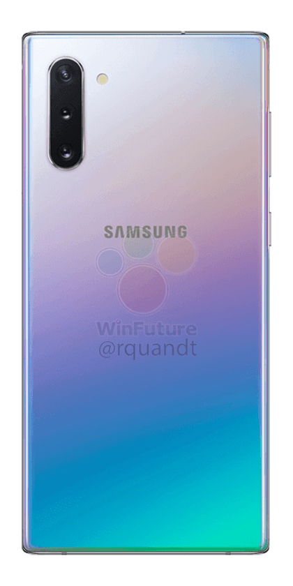 Samsung Galaxy Note 10: Διαρροή των πρώτων επίσημων εικόνων!