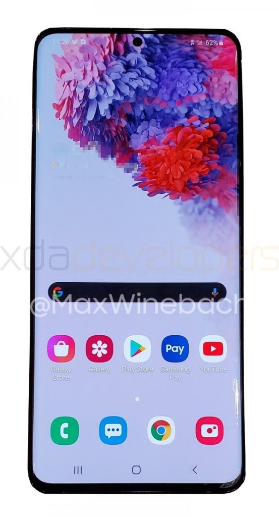 Samsung Galaxy S20+: Διέρρευσαν οι πρώτες φωτογραφίες!